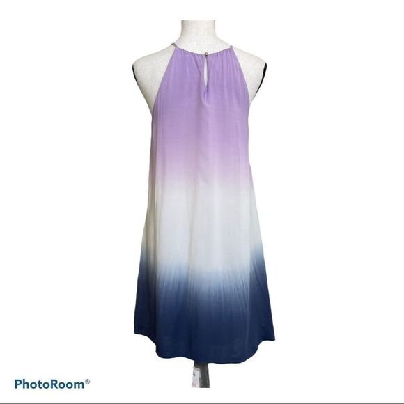 She & Sky Purple Navy and White Sundress - Picture 2 of 8